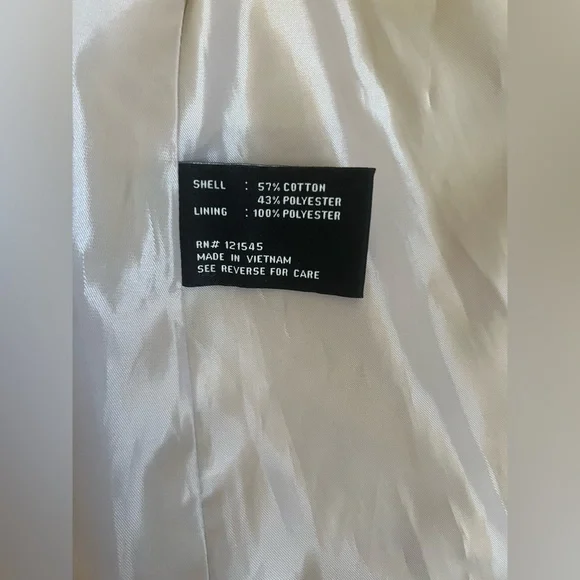 London Fog Trench Belted Raincoat Light Beige Size M - Picture 12 of 15